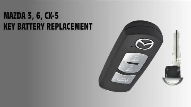 Wymiana baterii w immobilizerze Mazda 3 - uniknij problemów z kluczykiem Wymiana baterii w immobilizerze Mazda 3 - uniknij problemów z kluczykiem