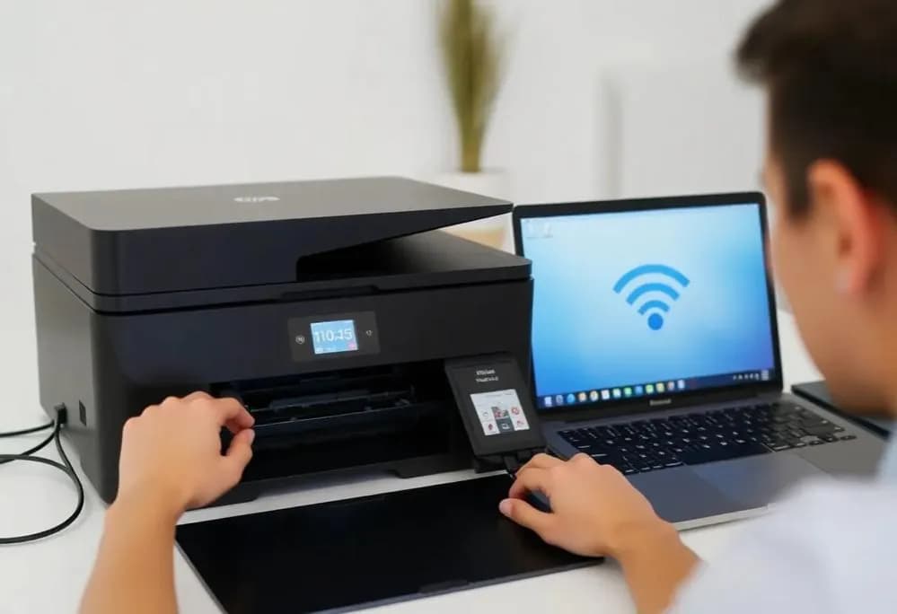 Jak podłączyć drukarkę HP do laptopa bezprzewodowo - proste kroki bez problemów Jak podłączyć drukarkę HP do laptopa bezprzewodowo - proste kroki bez problemów